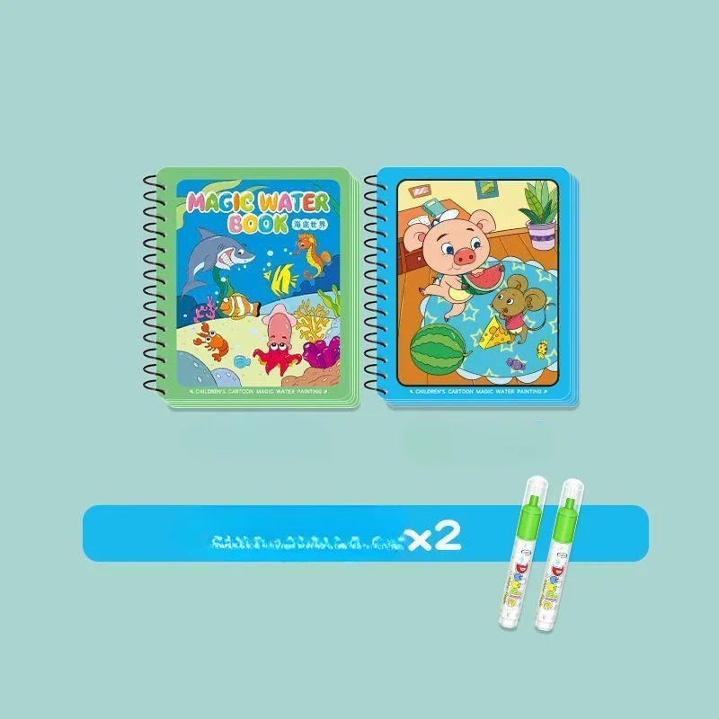 Reusable Colouring Water Book for Children