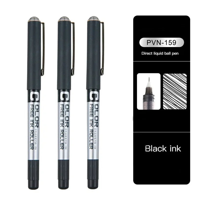 3/7pcs Gel Pens 0.28/0.38/0.5mm