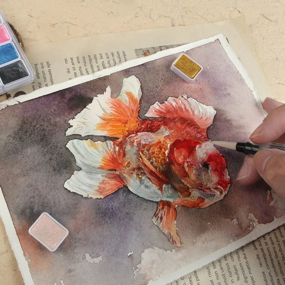 Pearlescent Watercolour Pigments