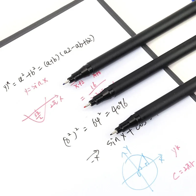 8pcs Erasable Whiteboard Pens 0.5mm