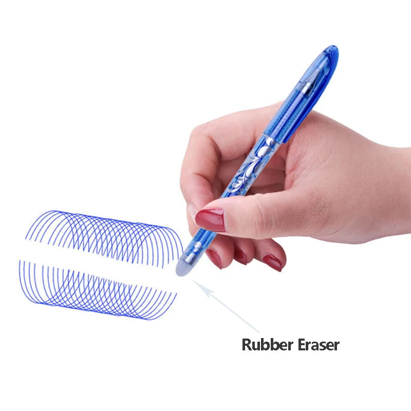 26 Pcs/Set Erasable Gel Pens 0.35mm