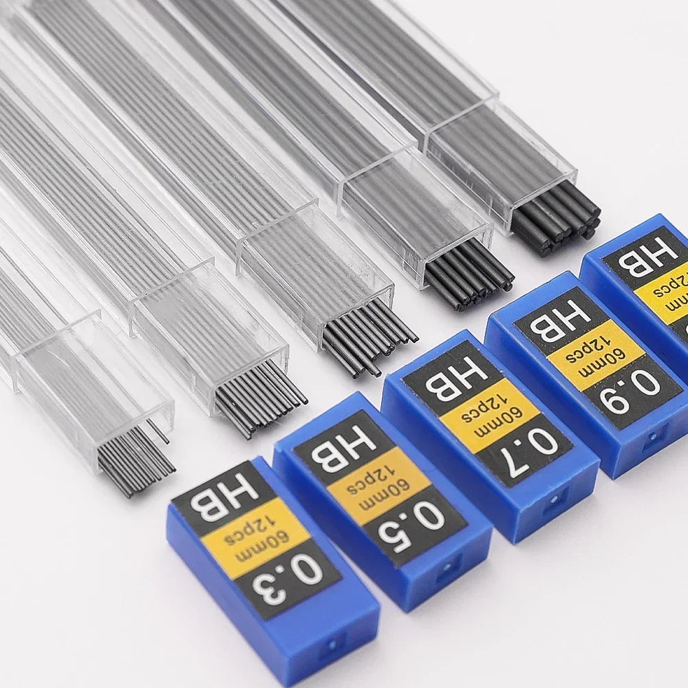 0.3 0.5 0.7 0.9 1.3 2.0mm Mechanical Pencil Refill Leads