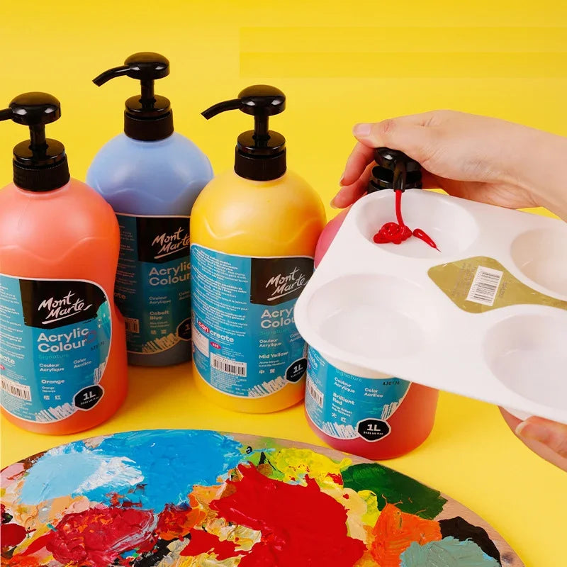 1 Liter Mont Marte Acrylic Paint