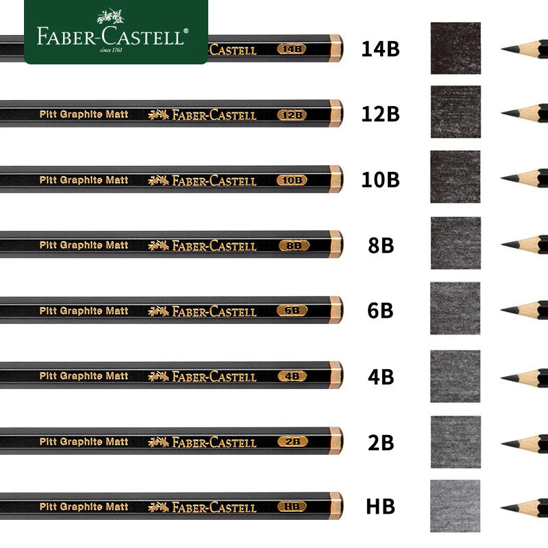 Art Graphite Pencils For Shading Writing Sketching Drawing