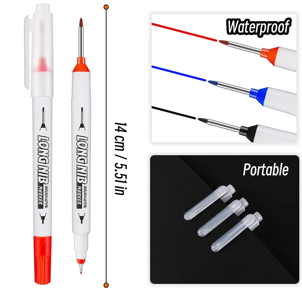20mm Double-Tip Deep Hole Marker Pens
