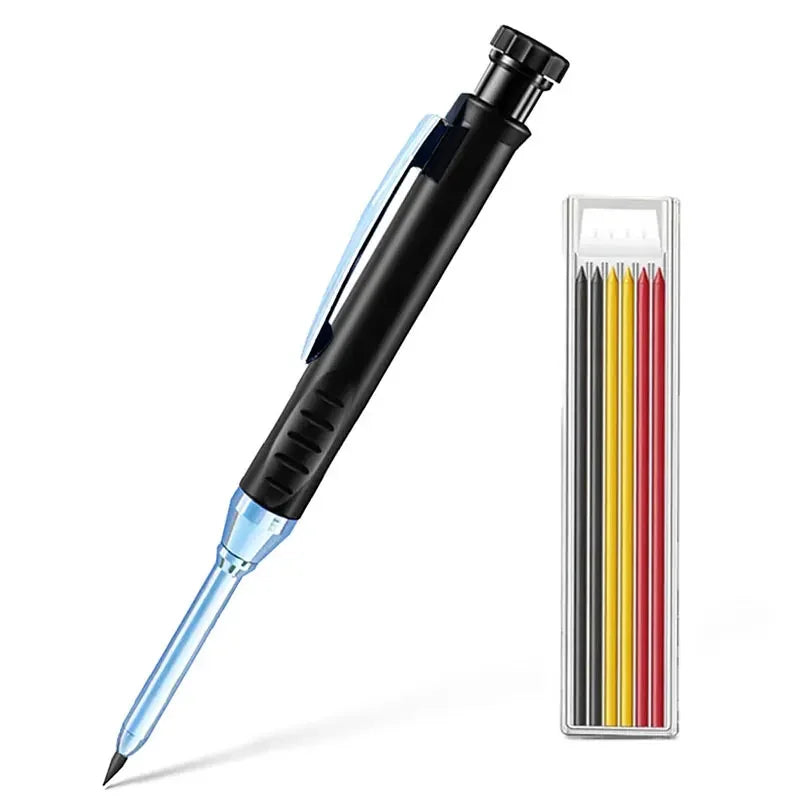Solid Carpenter Pencil Built-in Sharpener