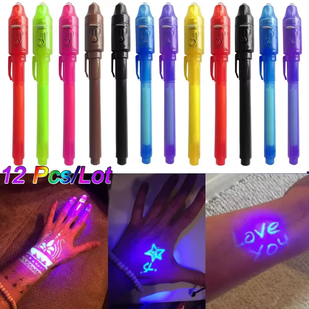 Invisible Ink Pen 12 PCS