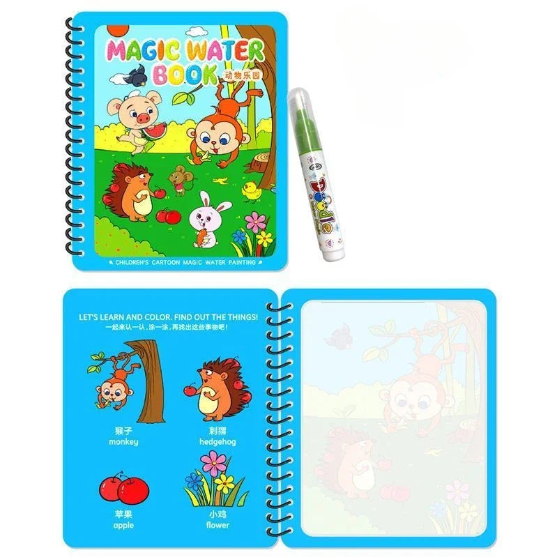 Reusable Colouring Water Book for Children