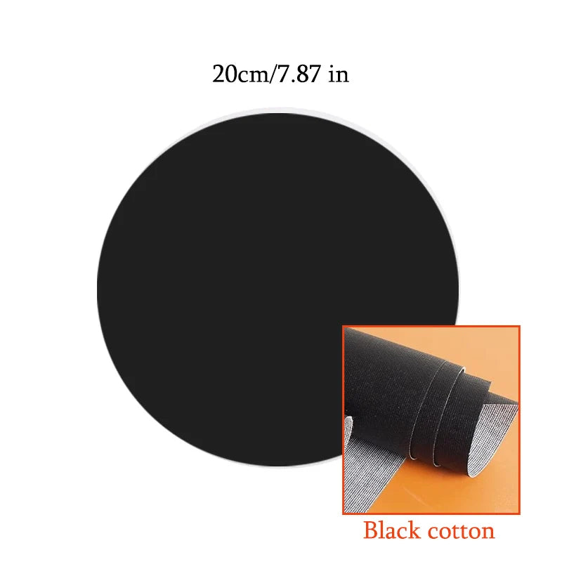 Round Cotton And Linen Canvas 15, 2), 3), 40cm