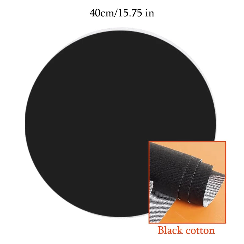 Round Cotton And Linen Canvas 15, 2), 3), 40cm