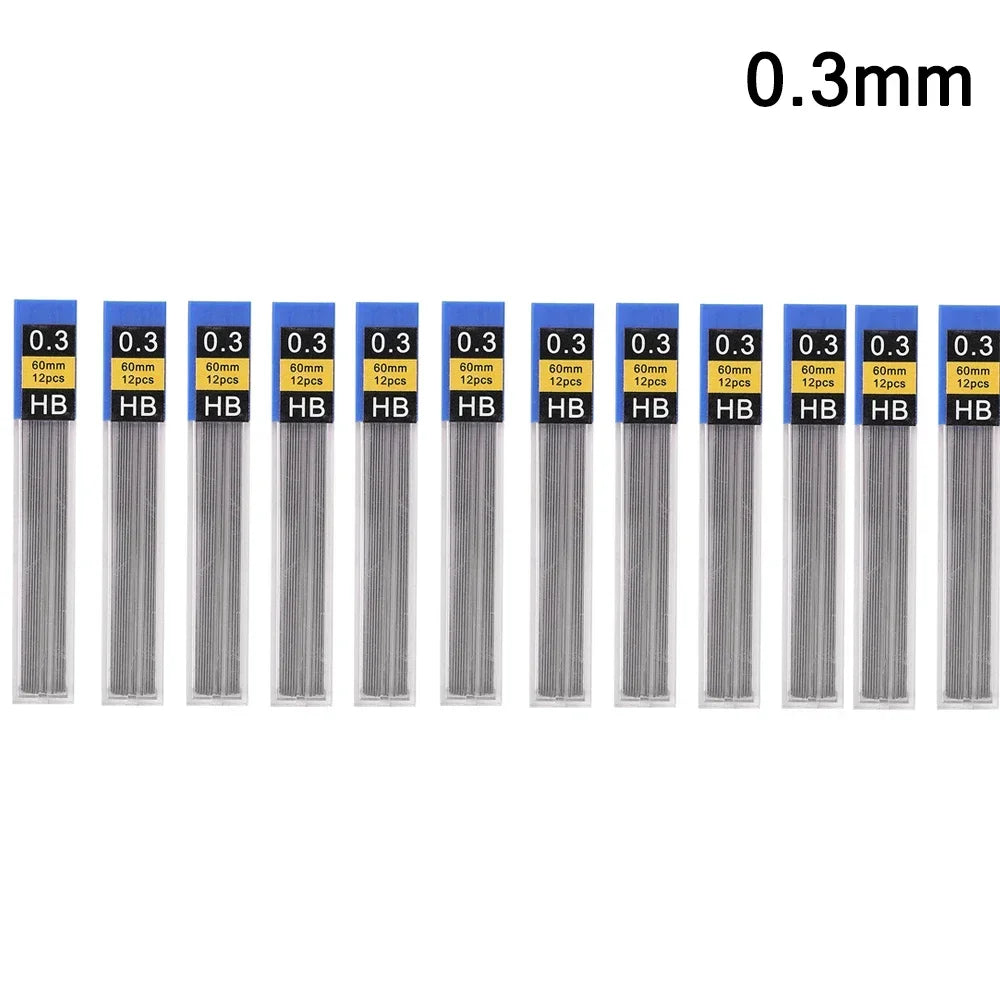 0.3 0.5 0.7 0.9 1.3 2.0mm Mechanical Pencil Refill Leads