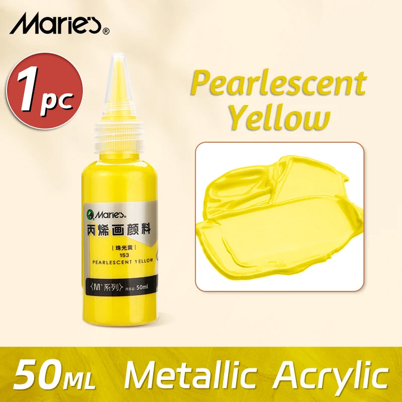 50ml Marie's Metallic Acrylic Paint
