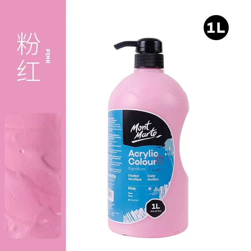 1 Liter Mont Marte Acrylic Paint