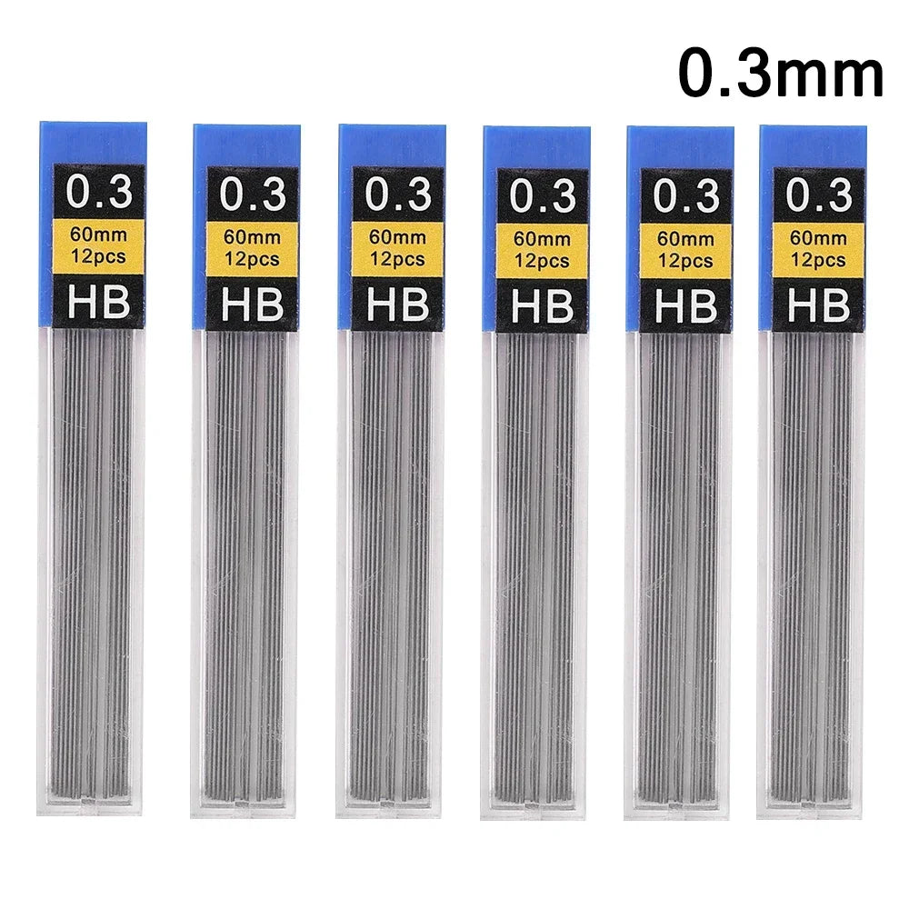 0.3 0.5 0.7 0.9 1.3 2.0mm Mechanical Pencil Refill Leads