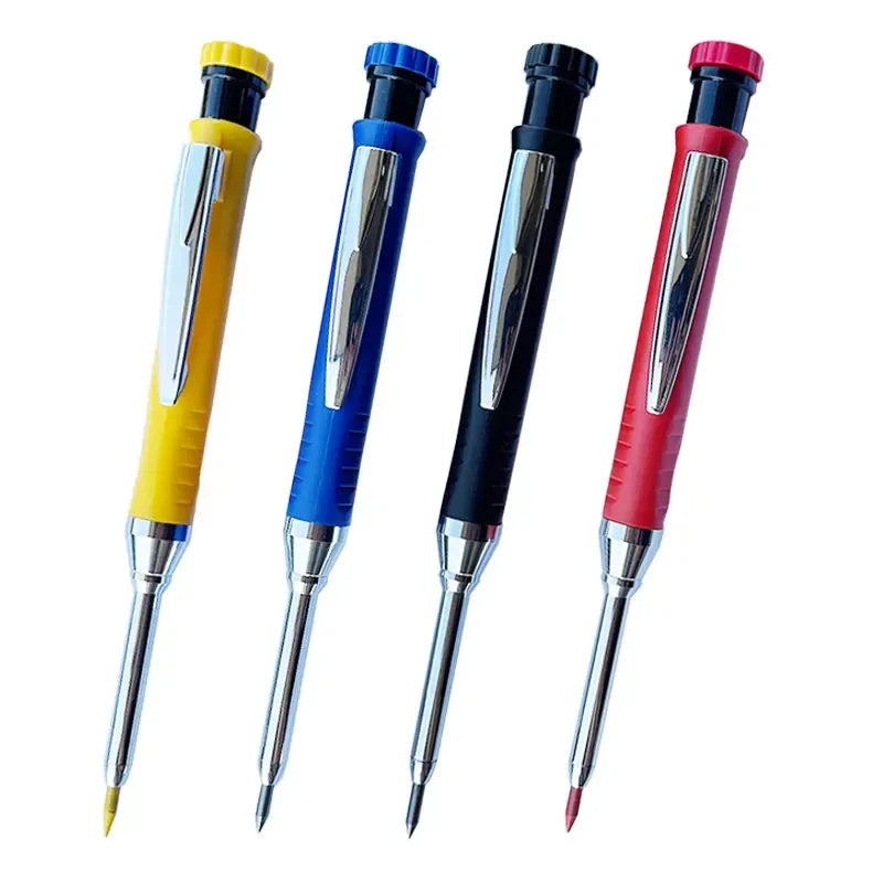Solid Carpenter Pencil Built-in Sharpener