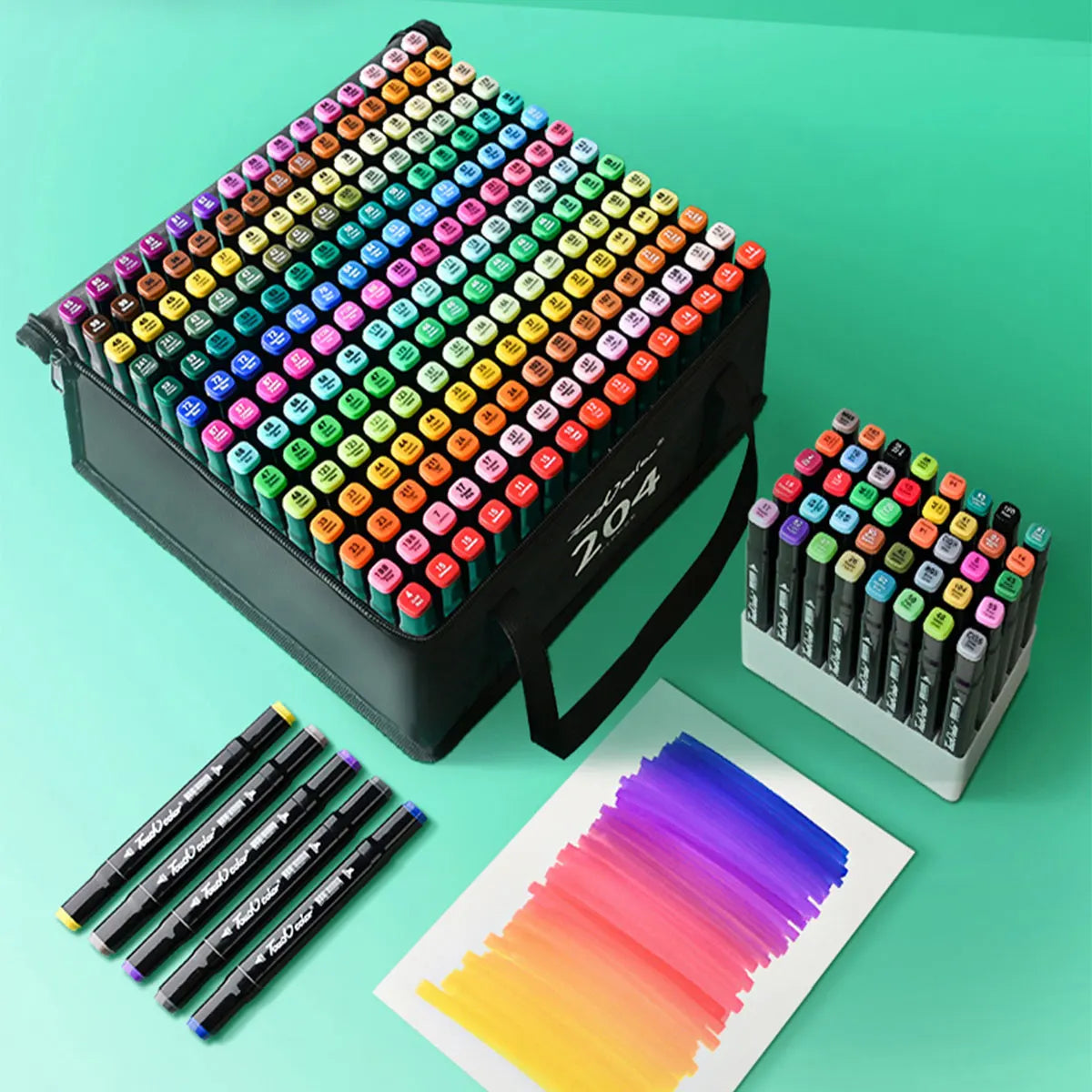 12-262 Colour Double Pen Tip Markers