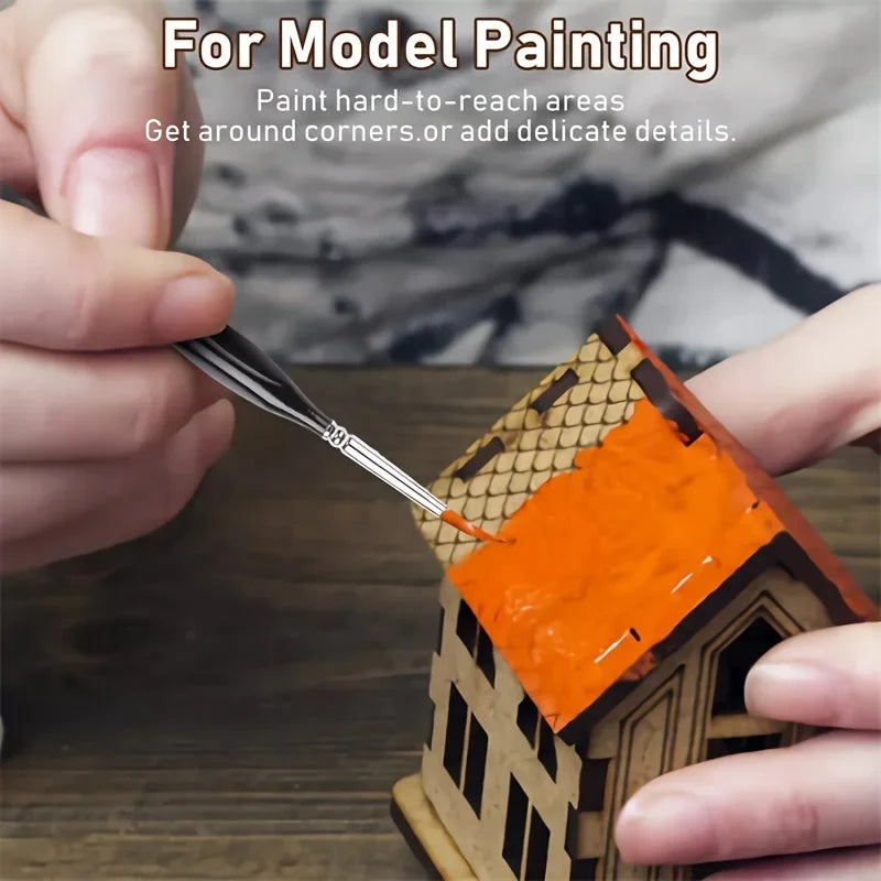 11pcs Fine Detail Paint Brush Set