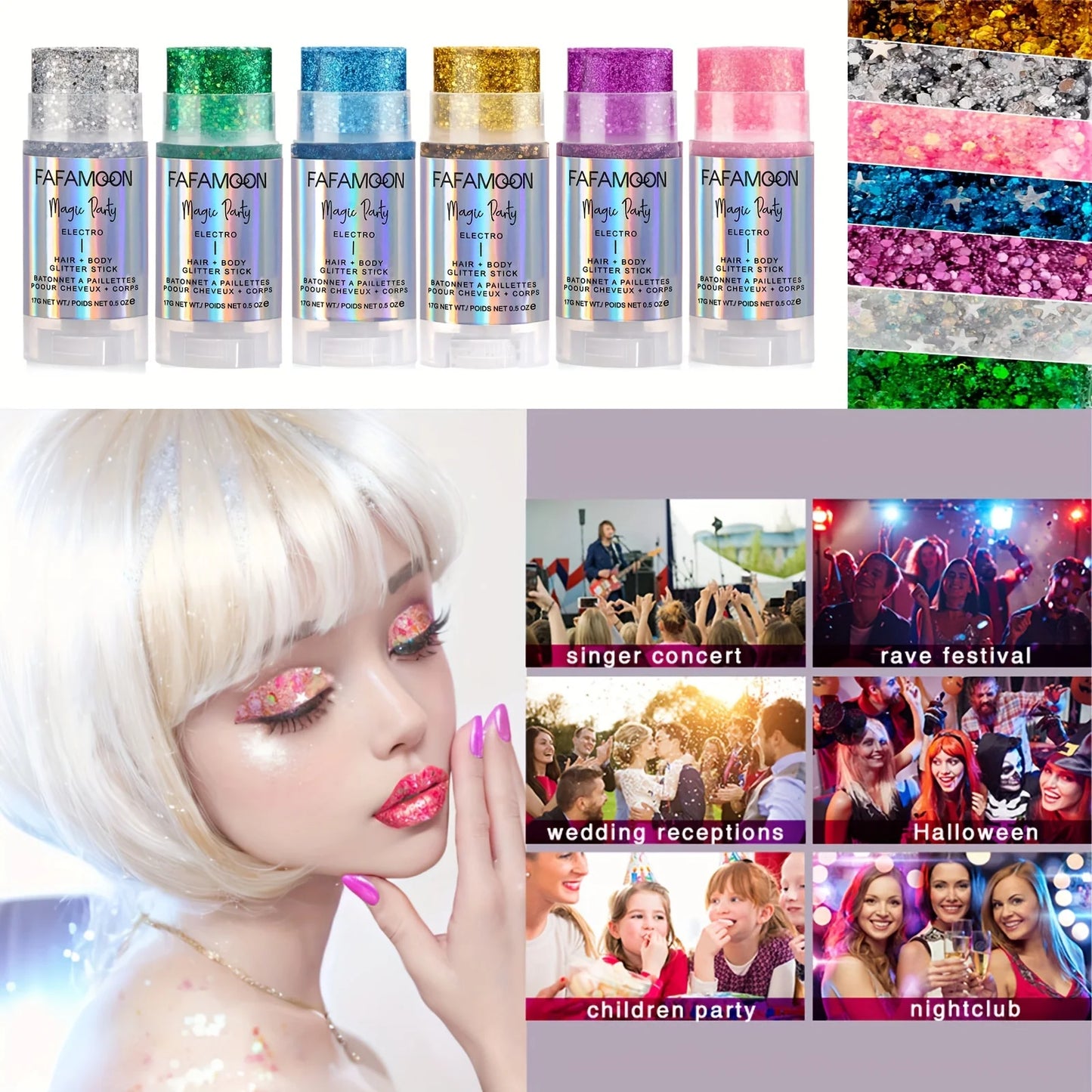Body Glitter Stick