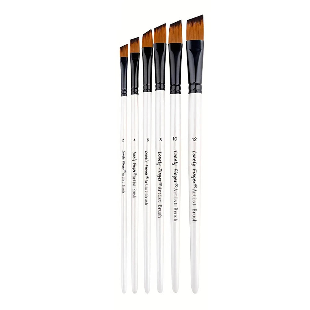 6pcs Artist Paint Brushes Set