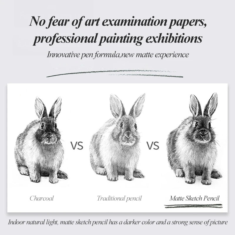 Art Graphite Pencils For Shading Writing Sketching Drawing