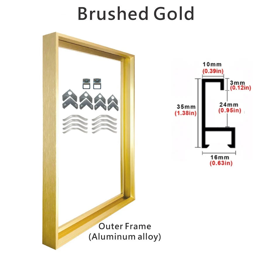 Canvas Picture Frames 8 Colours 40x50 30x40cm