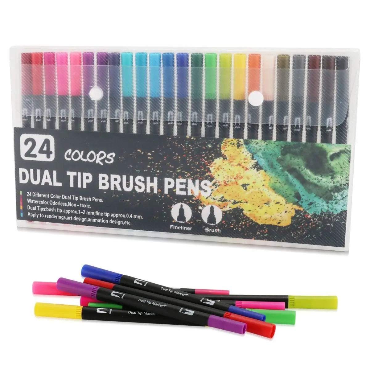 12/24/36/48 Colours Art Marker Dual Brush