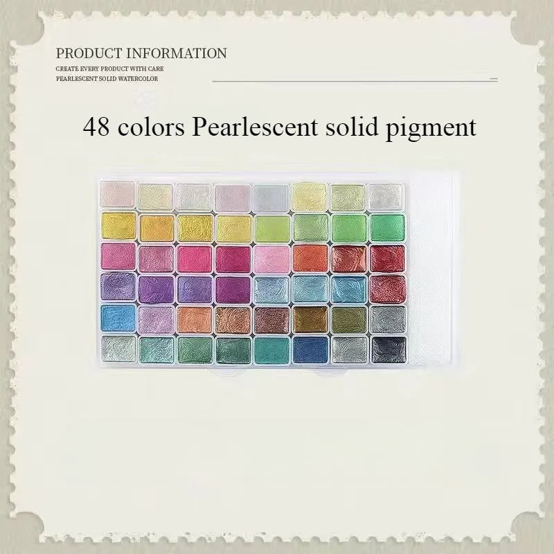 Pearlescent Watercolour Pigments