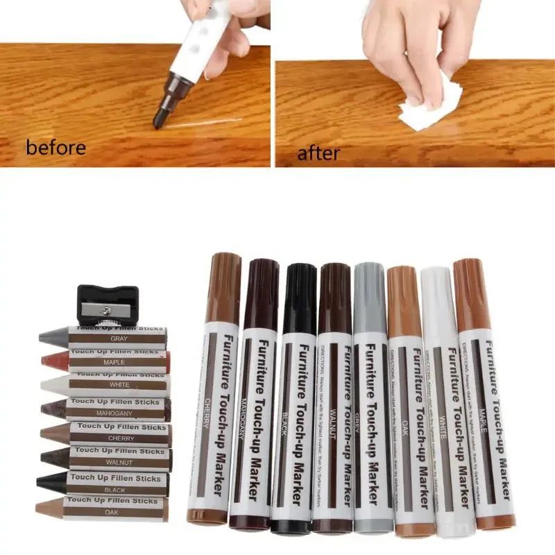 12/17/21Pcs Furniture Touch Up Kit Markers