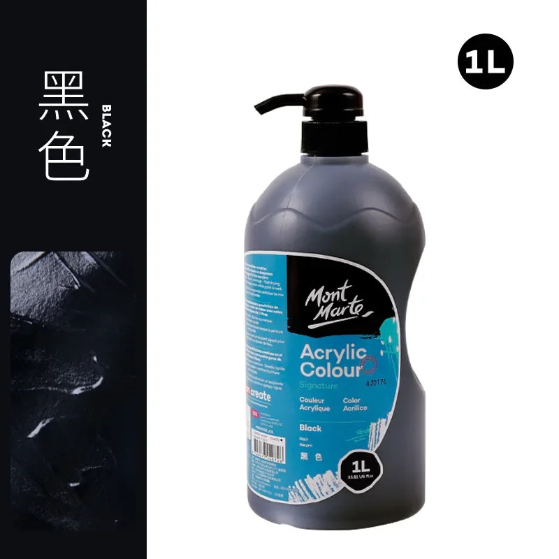 1 Liter Mont Marte Acrylic Paint