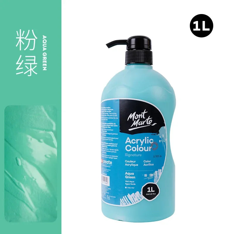 1 Liter Mont Marte Acrylic Paint