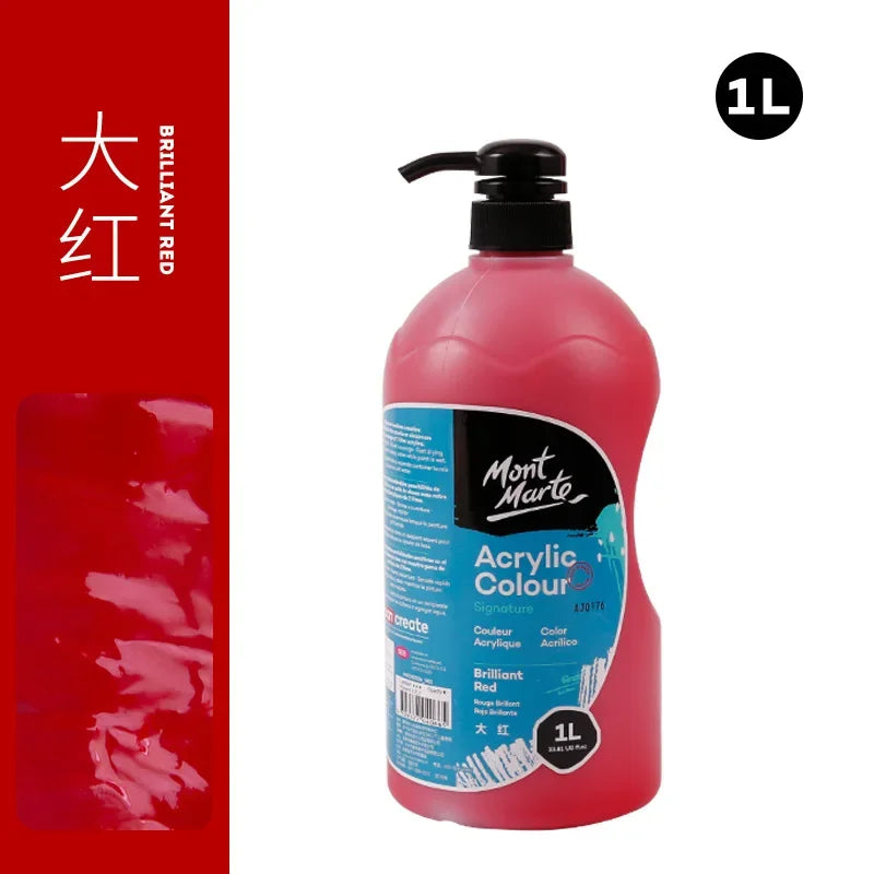 1 Liter Mont Marte Acrylic Paint