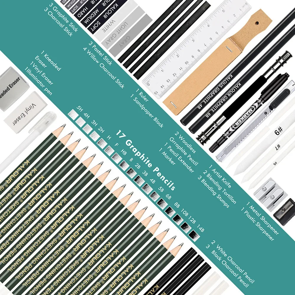 Art Drawing Sketching Pencil Set