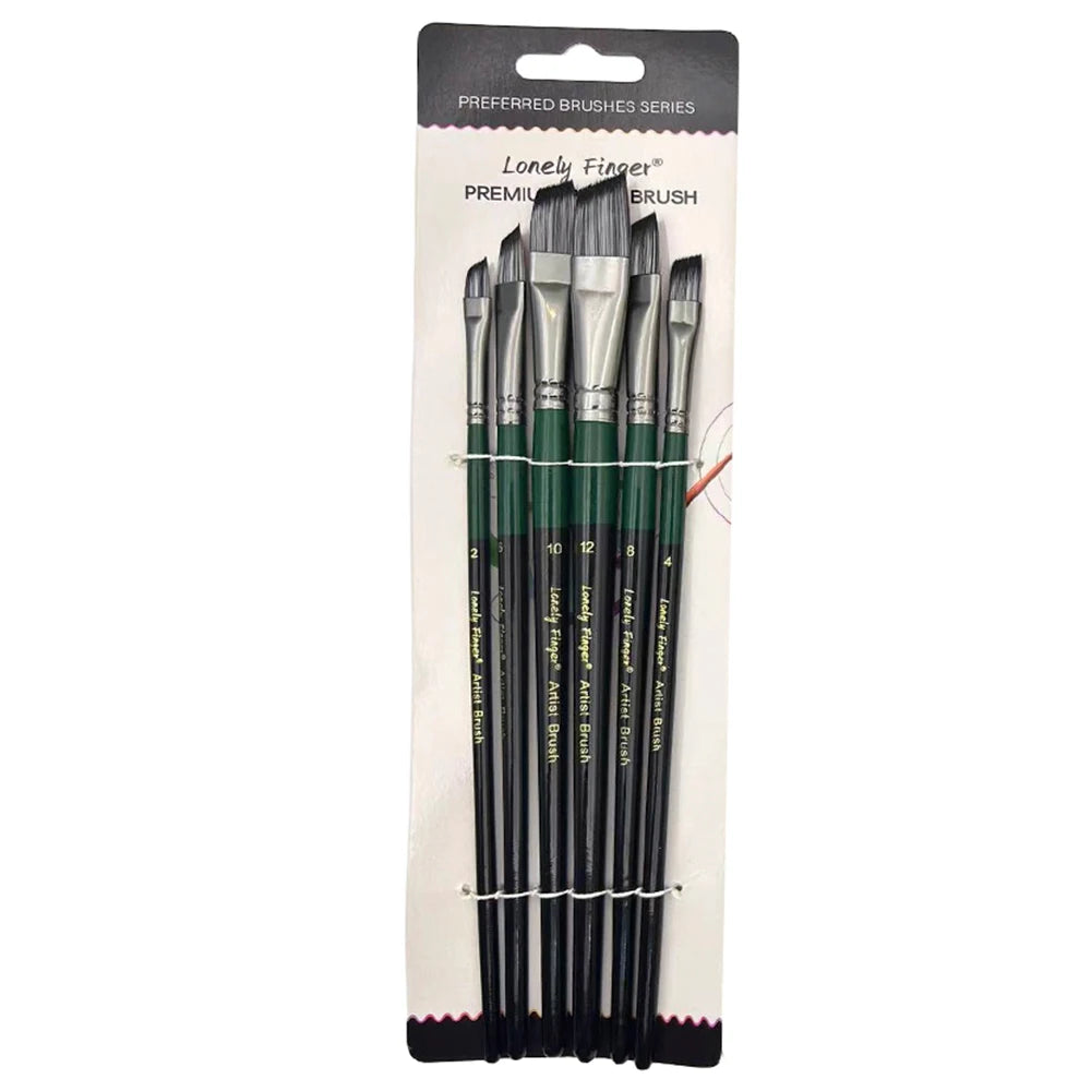 6pcs Artist Paint Brushes Set