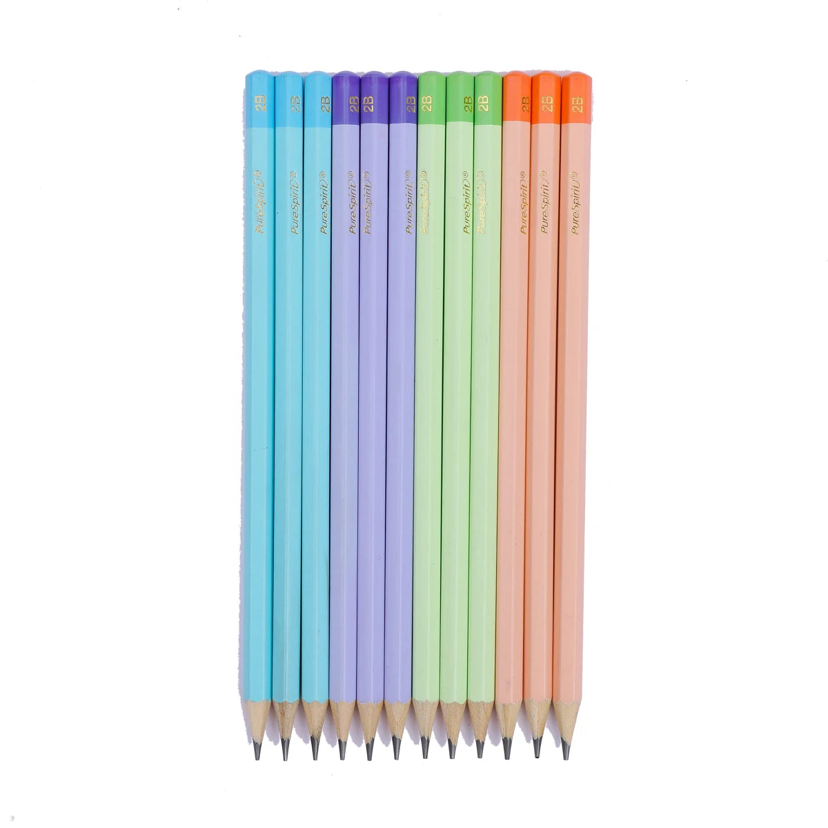 12pcs Graphite Professional 2B Drawing Pencils