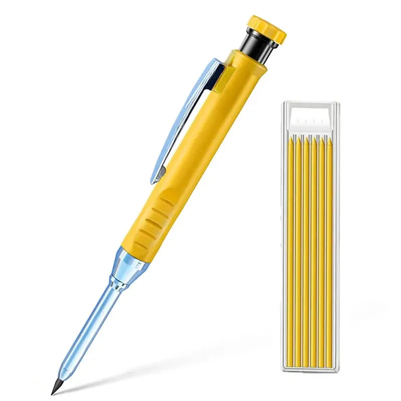 Solid Carpenter Pencil Built-in Sharpener