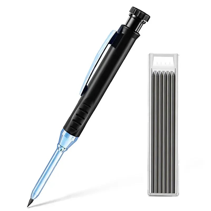 Solid Carpenter Pencil Built-in Sharpener