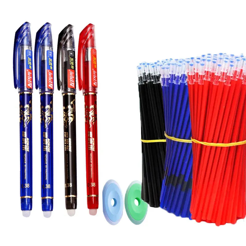 26 Pcs/Set Erasable Gel Pens 0.35mm