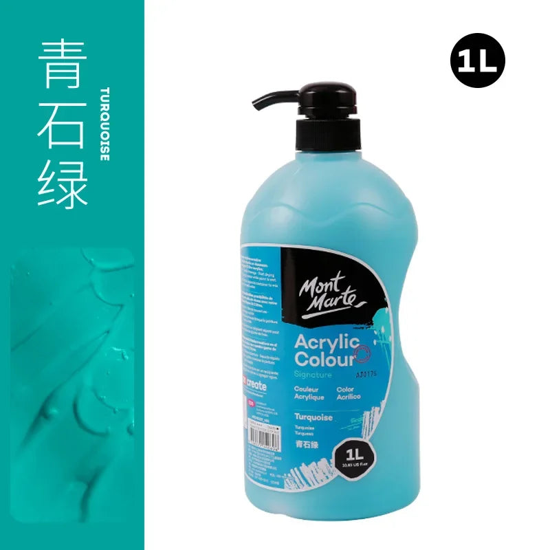 1 Liter Mont Marte Acrylic Paint