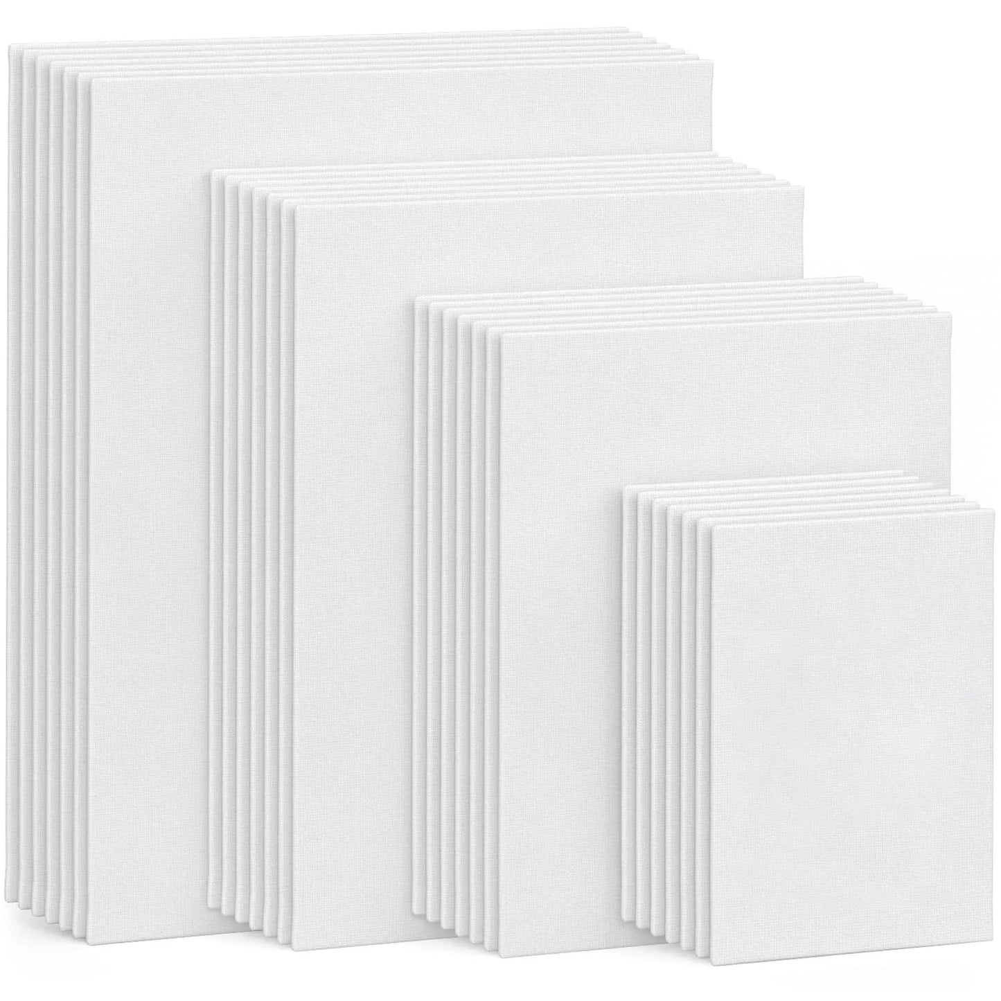 4pcs/pack Canvas Primed