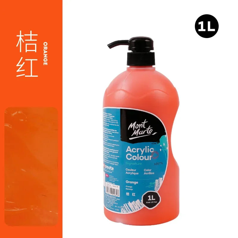 1 Liter Mont Marte Acrylic Paint