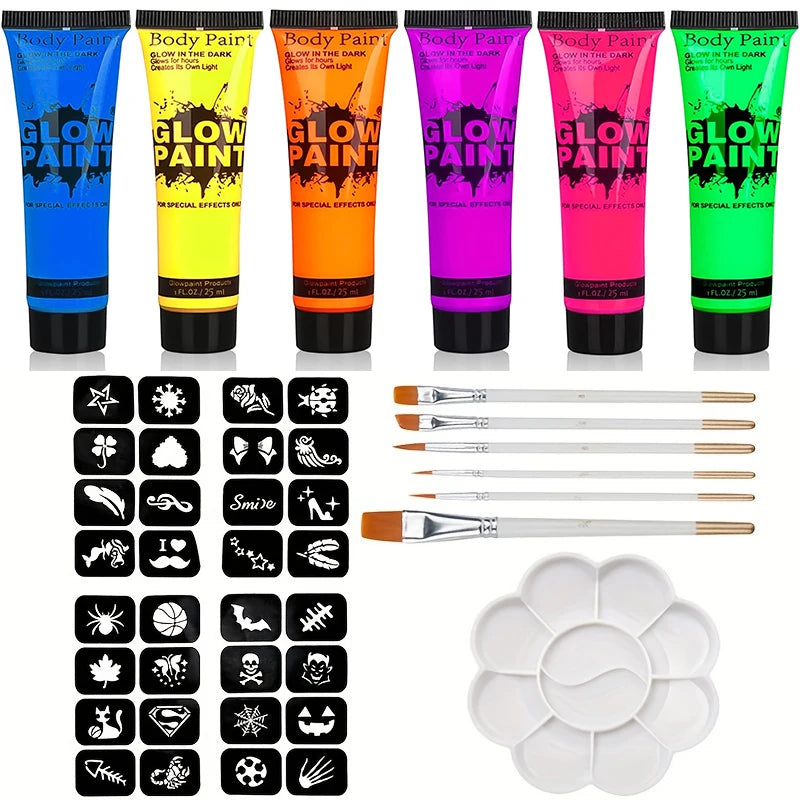 Face Body Art Paint Fluorescent