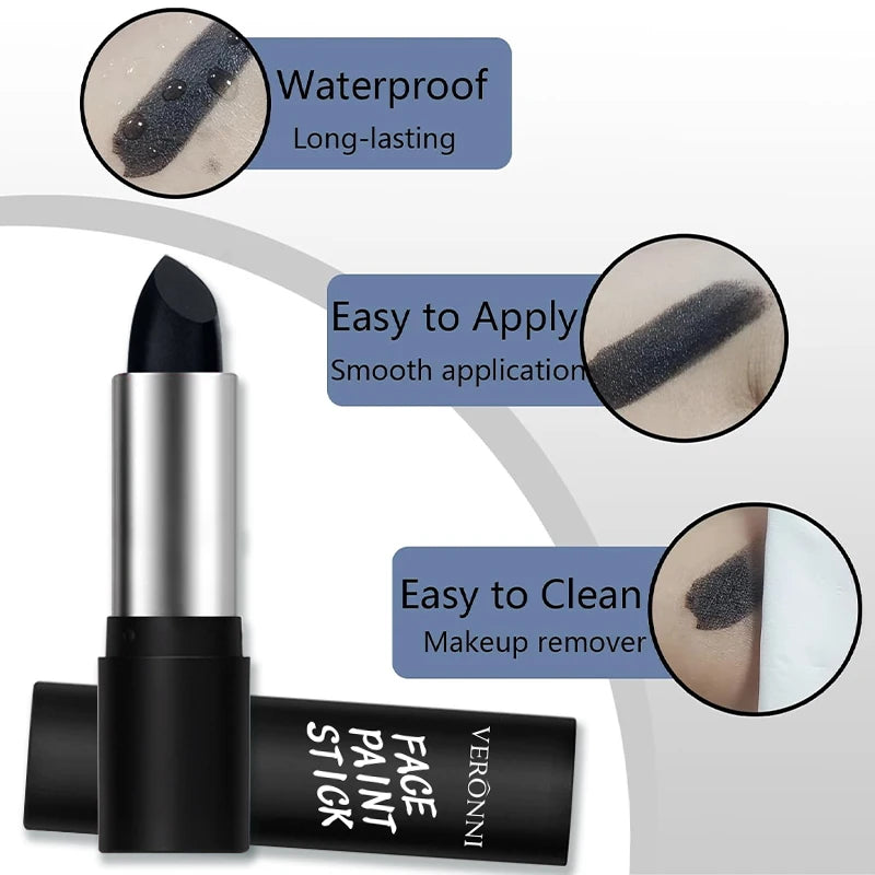 6 Colors Face Body Paint Stick