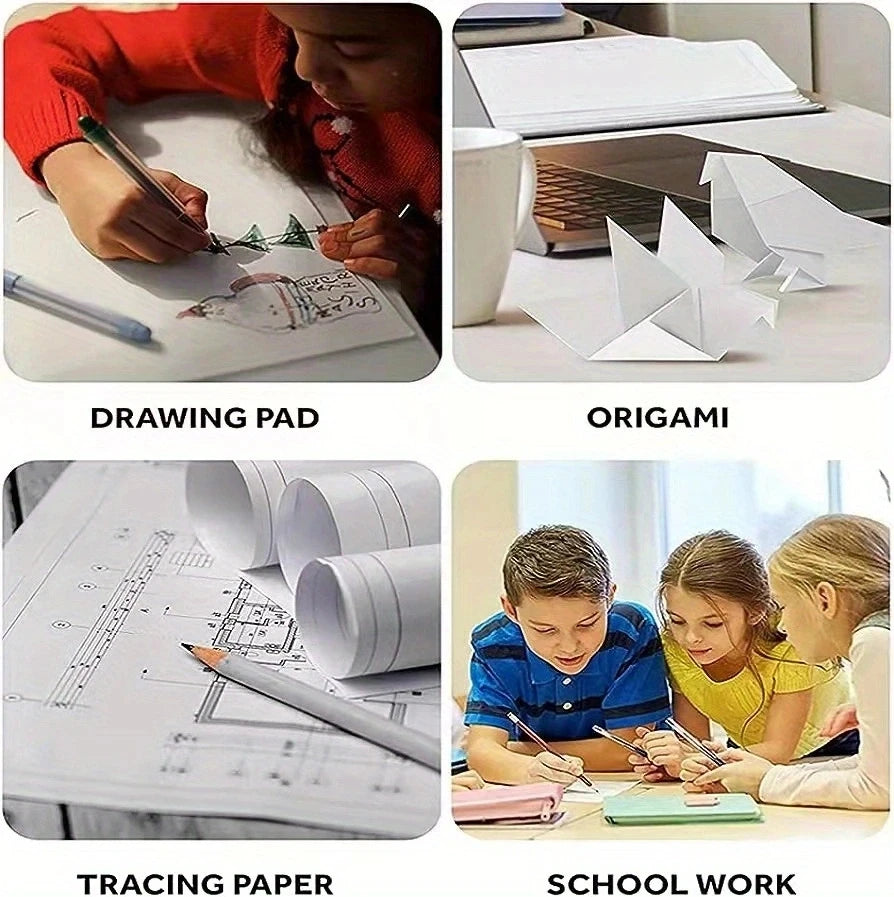 White Drawing Paper Roll 10m 44CM X 10M