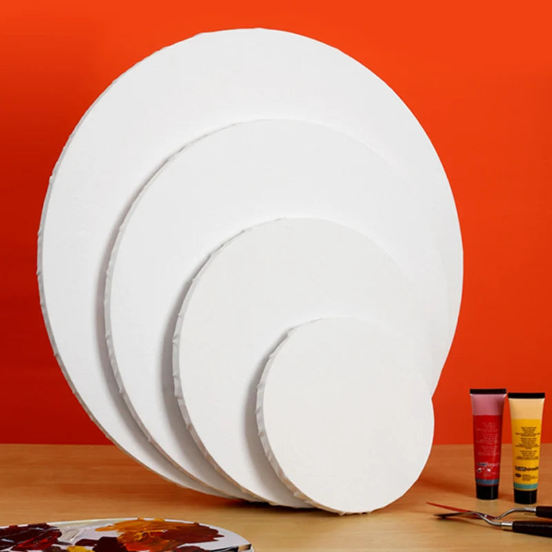 Round Cotton And Linen Canvas 15, 2), 3), 40cm