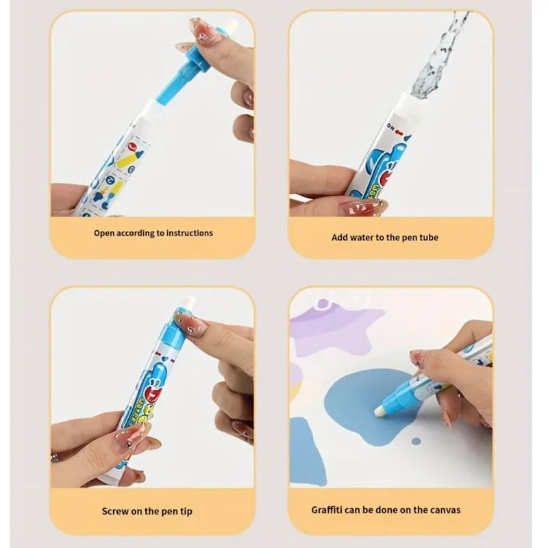 100x80CM Water Drawing Mat With Reusable Pens