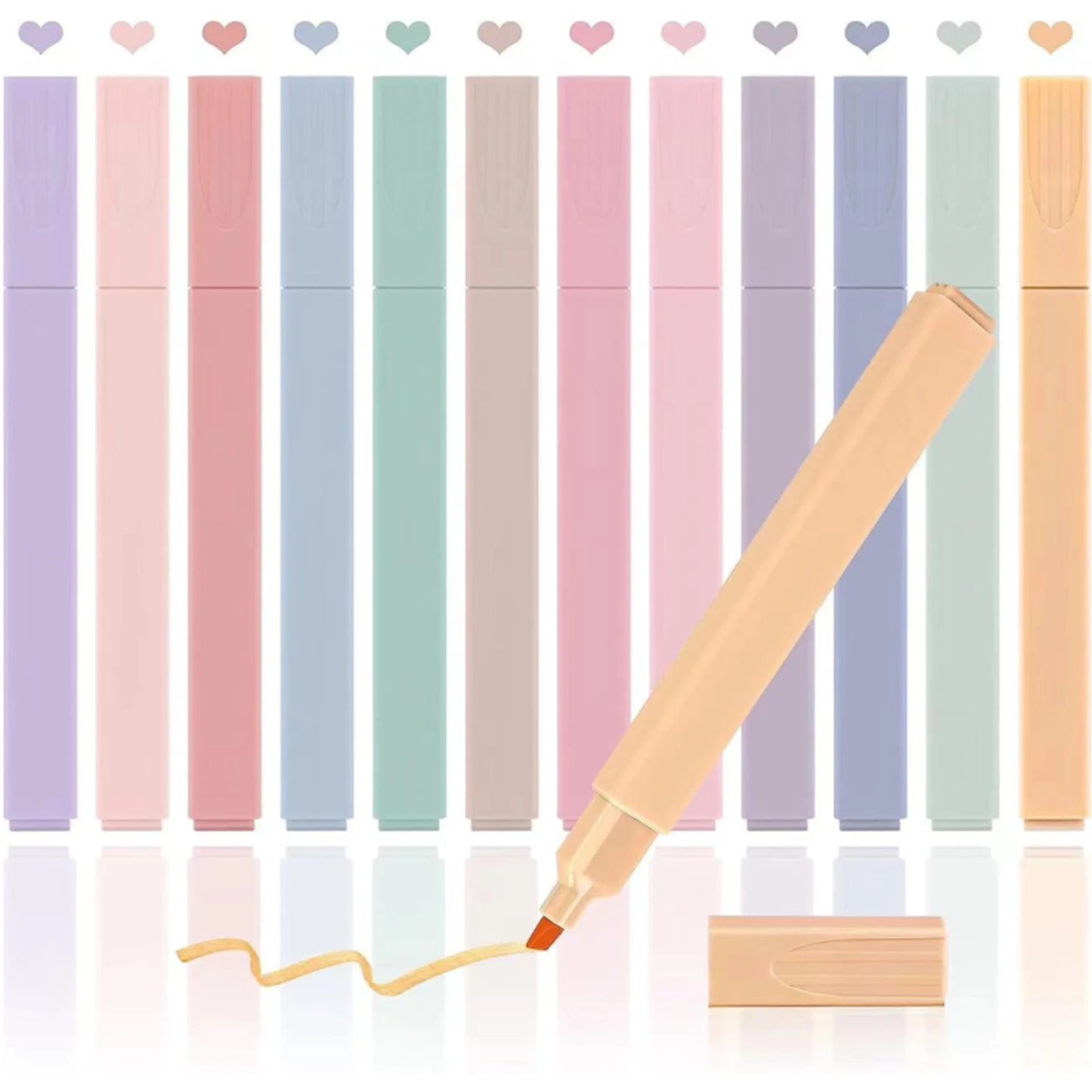 Highlighters Pastel 12 Colours