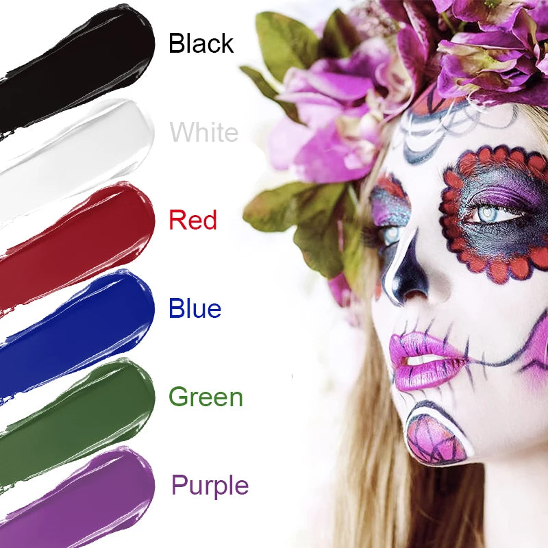 6 Colors Face Body Paint Stick