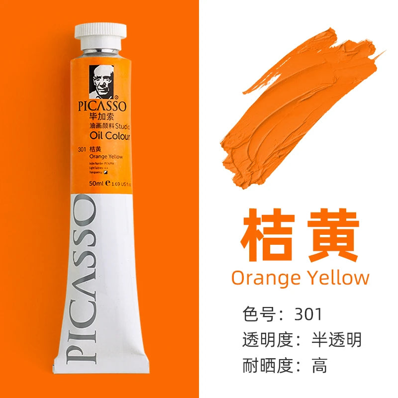 170ml Large Tubes Oil Paint