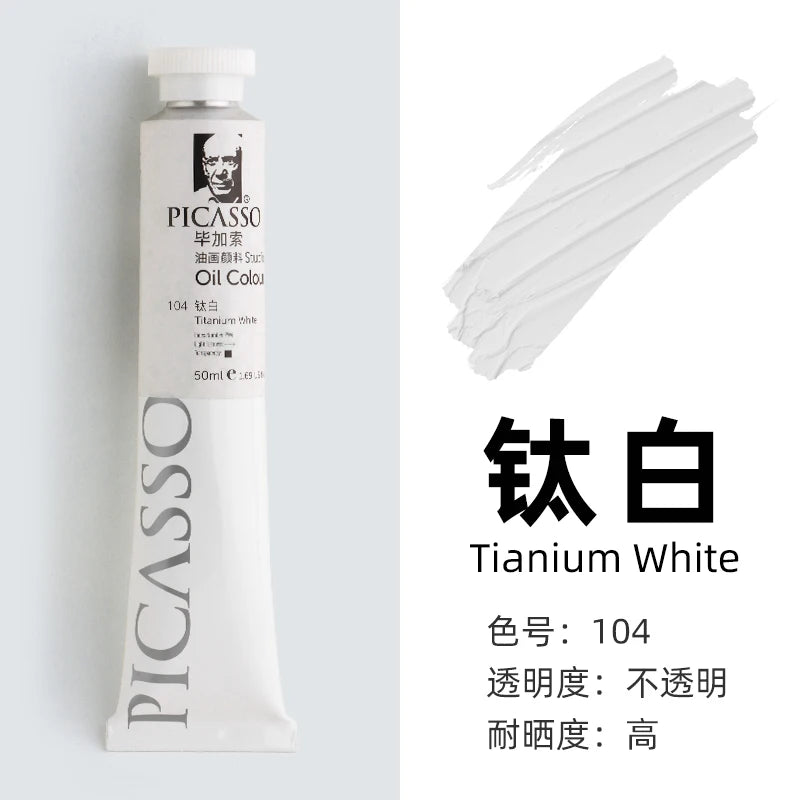 170ml Large Tubes Oil Paint