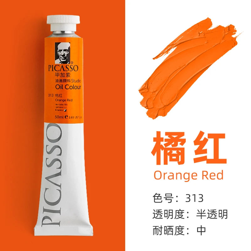 170ml Large Tubes Oil Paint